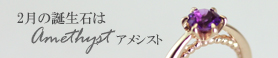 2月の誕生石はアメシスト